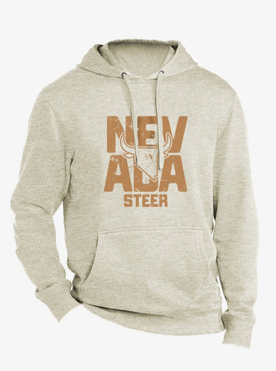 Stacked unisex hoodie from Nevada Steer